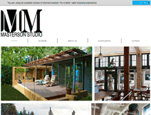Tablet Screenshot of mastersonstudio.com
